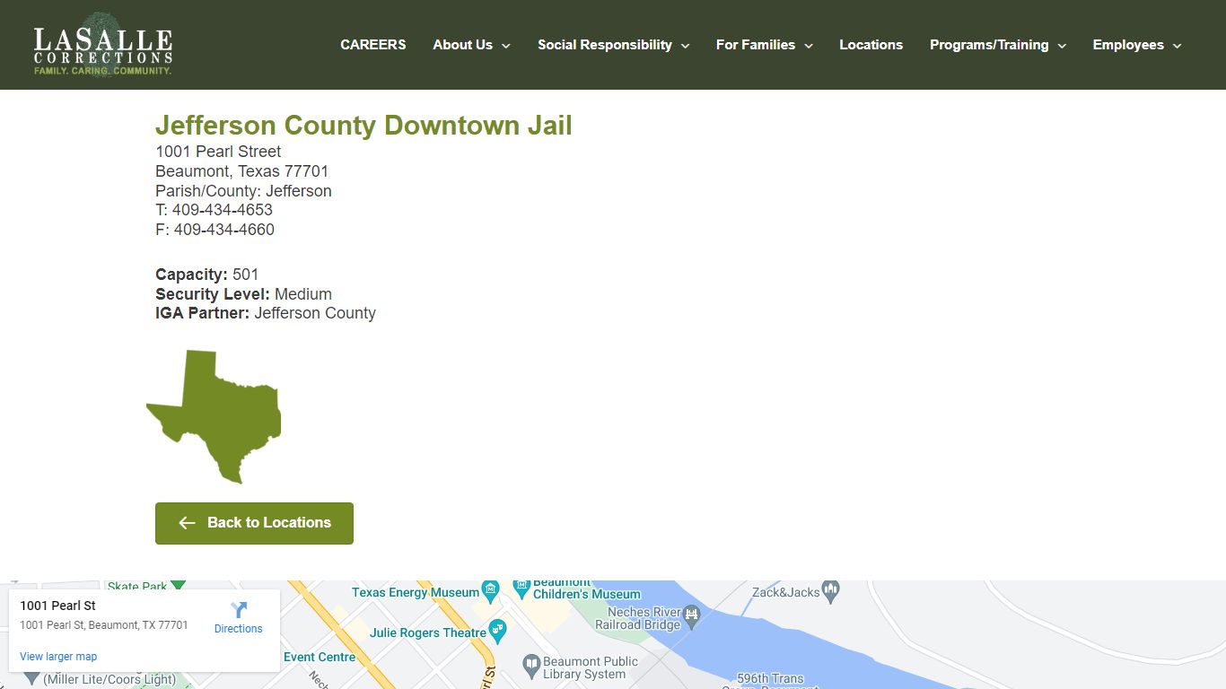 Locations Jefferson County Downtown Jail - LaSalle Corrections